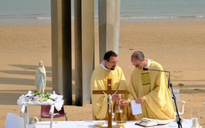 Messe de passation à Saint Laurent sur Mer