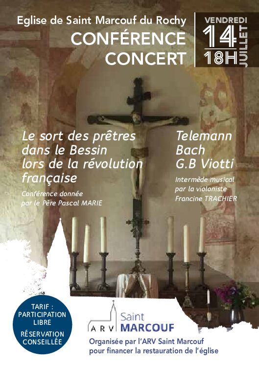 Conférence- Concert à Saint Marcouf le 14 juillet