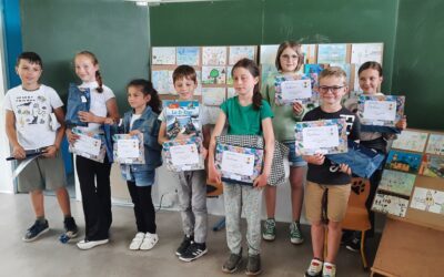 Remise des prix du concours de dessin