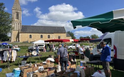 Gros succès pour la brocante de Saint Marcouf du Rochy