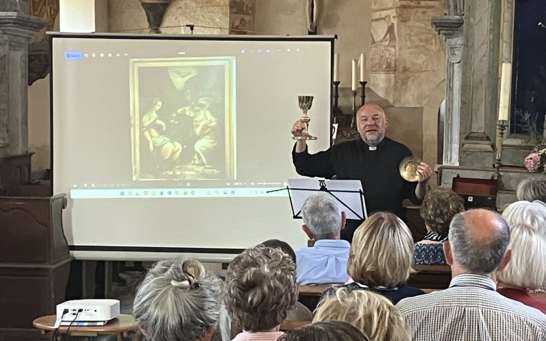 Joli succès pour la Conférence / Concert de Saint Marcouf